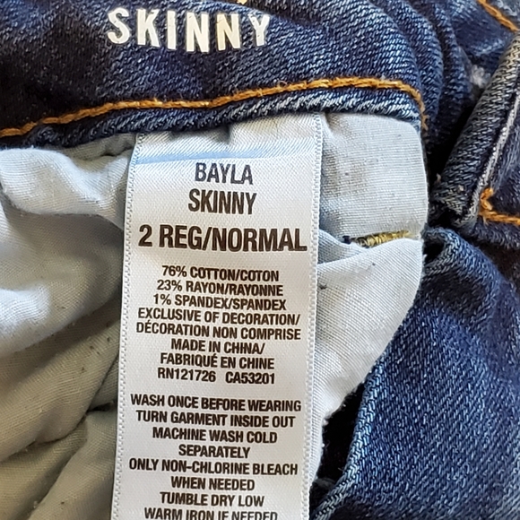 Aeropostale Jeans, Bayla Skinny size 2 - Picture 5 of 5